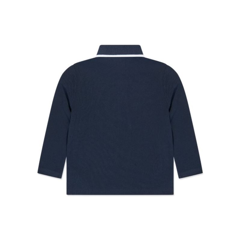 Logo Print Cotton Polo Shirt