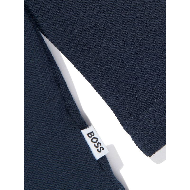 Logo Print Cotton Polo Shirt