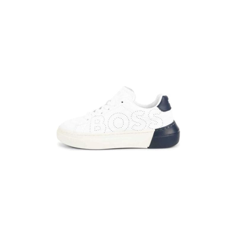 Two Tone Lace Up Sneakers