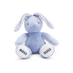 Baby Faux Fur Cuddly Toy With Embroidered Logo