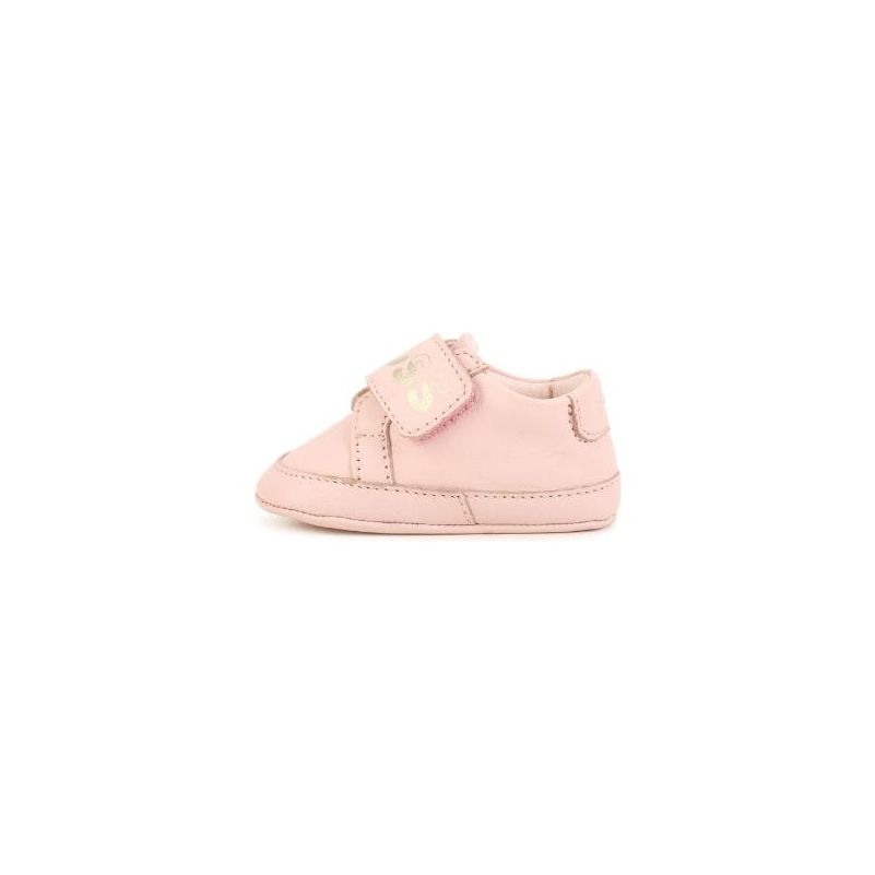 Logo Lettering Leather Sneakers