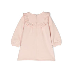 Ruffle Collar Long Sleeve Dress