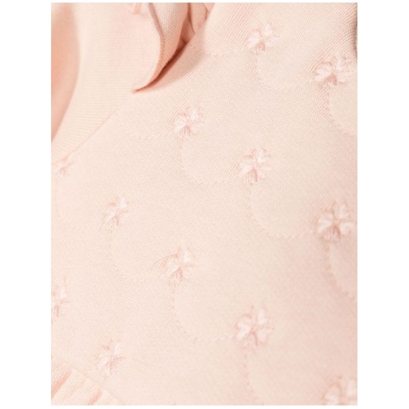 Floral Embroidered Long Sleeve Dress