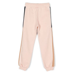 COLOUR BLOCK COTTON SWEATPANTS
