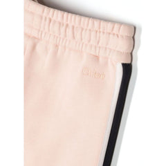COLOUR BLOCK COTTON SWEATPANTS