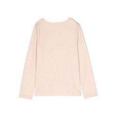 Logo Embossed Long Sleeve T-Shirt