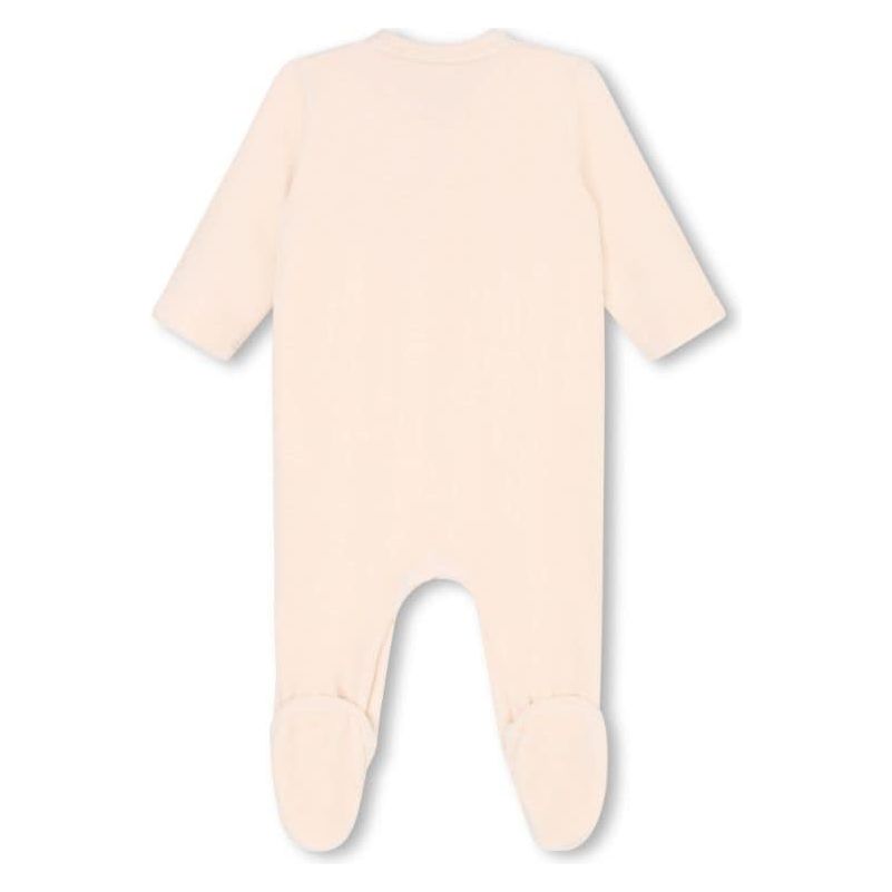 Embroidered Organic Cotton Overall Set Of Two