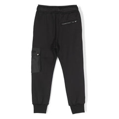 Zip Pocket Drawstring Trousers