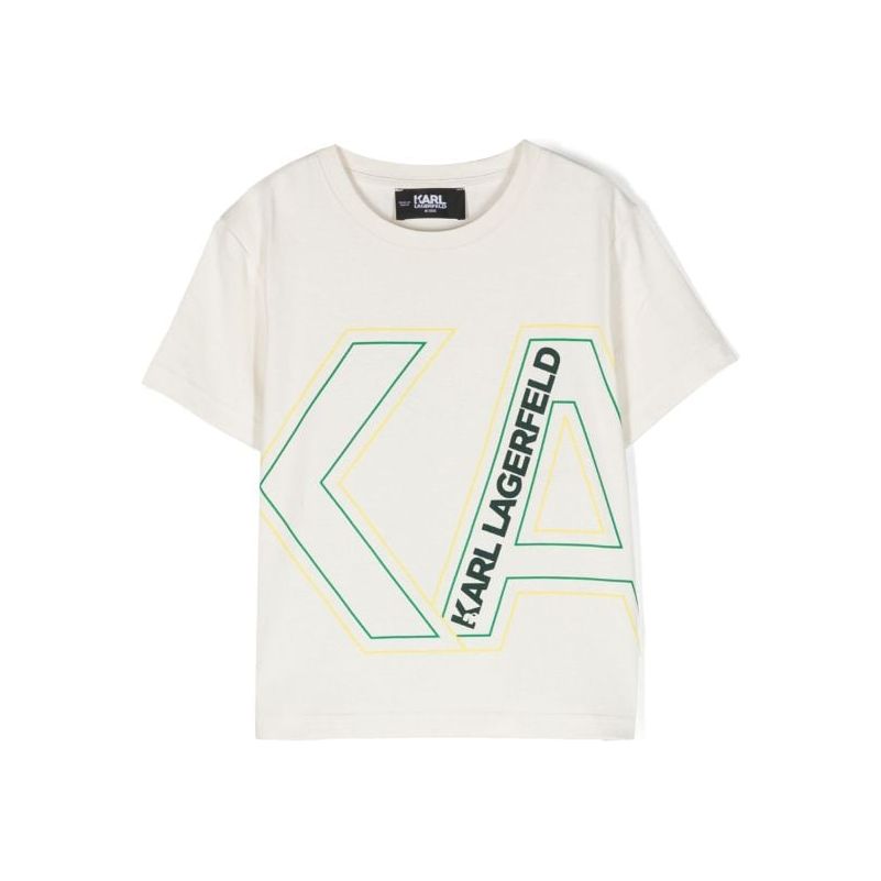 Logo Karl Print Short Sleeve T-Shirt