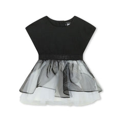 Ikonik Karl Crew Neck Tulle Dress