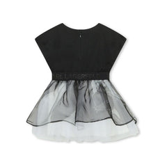 Ikonik Karl Crew Neck Tulle Dress
