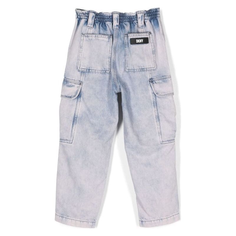 Logo Patch Tapered Jeans