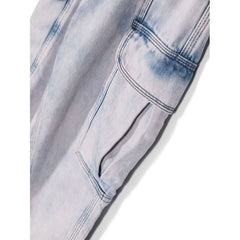 Logo Patch Tapered Jeans