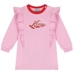 Embroidered Logo Cotton Dress