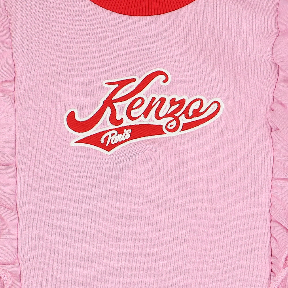 Embroidered Logo Cotton Dress