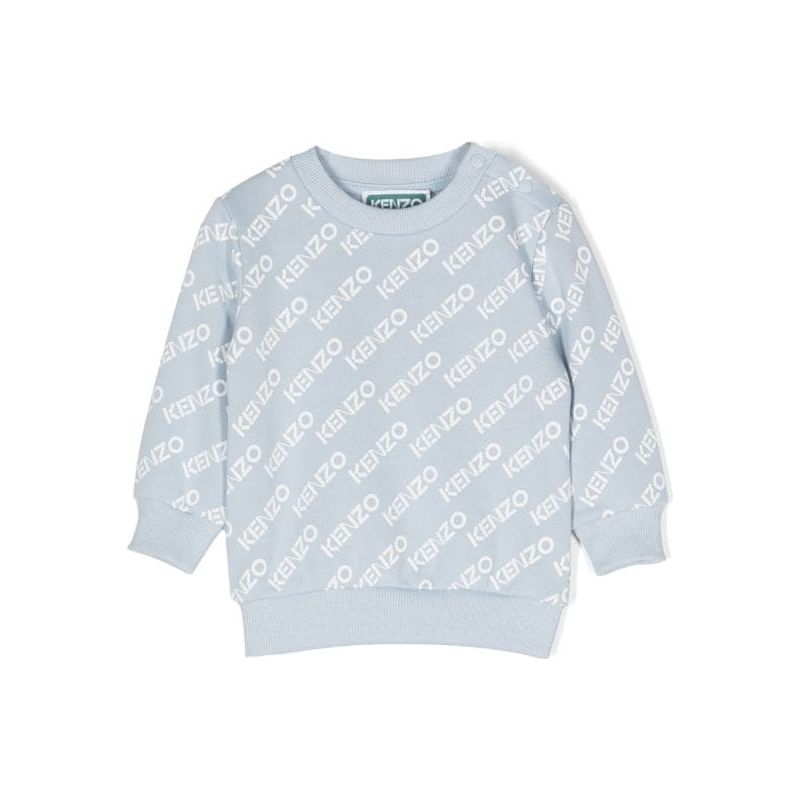 Logo Print Crew Neck Sweater