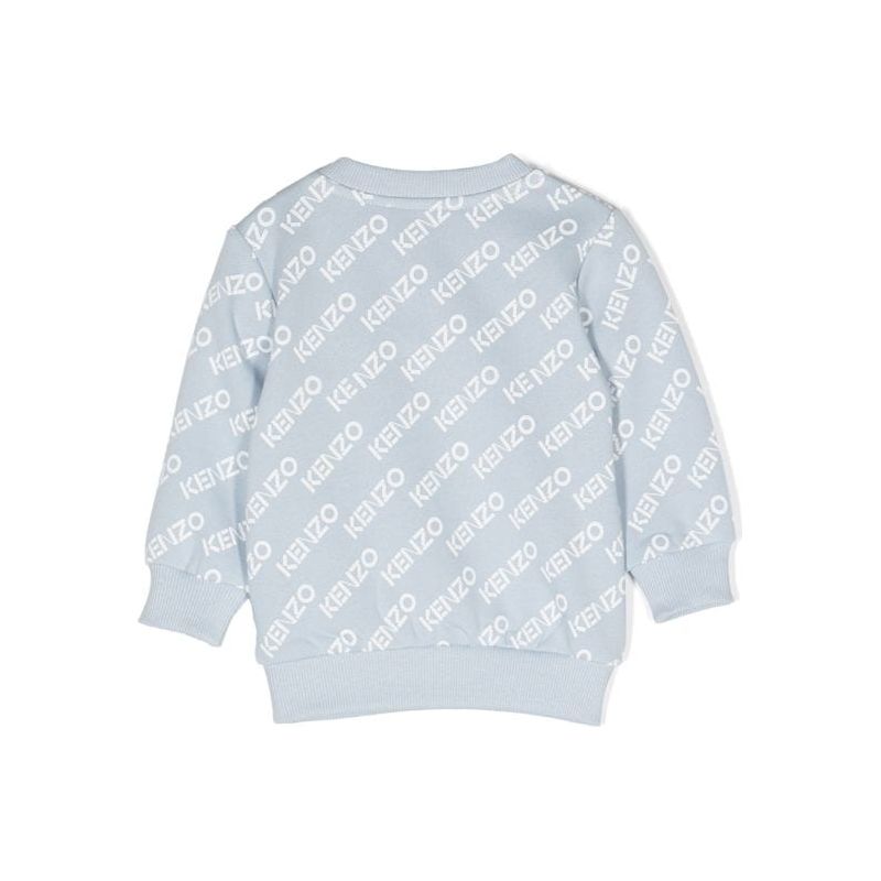 Logo Print Crew Neck Sweater