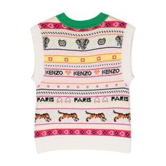 Antarsia Logo Knitted Sleeveless Sweater