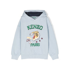 Logo Print Cotton Hoodie