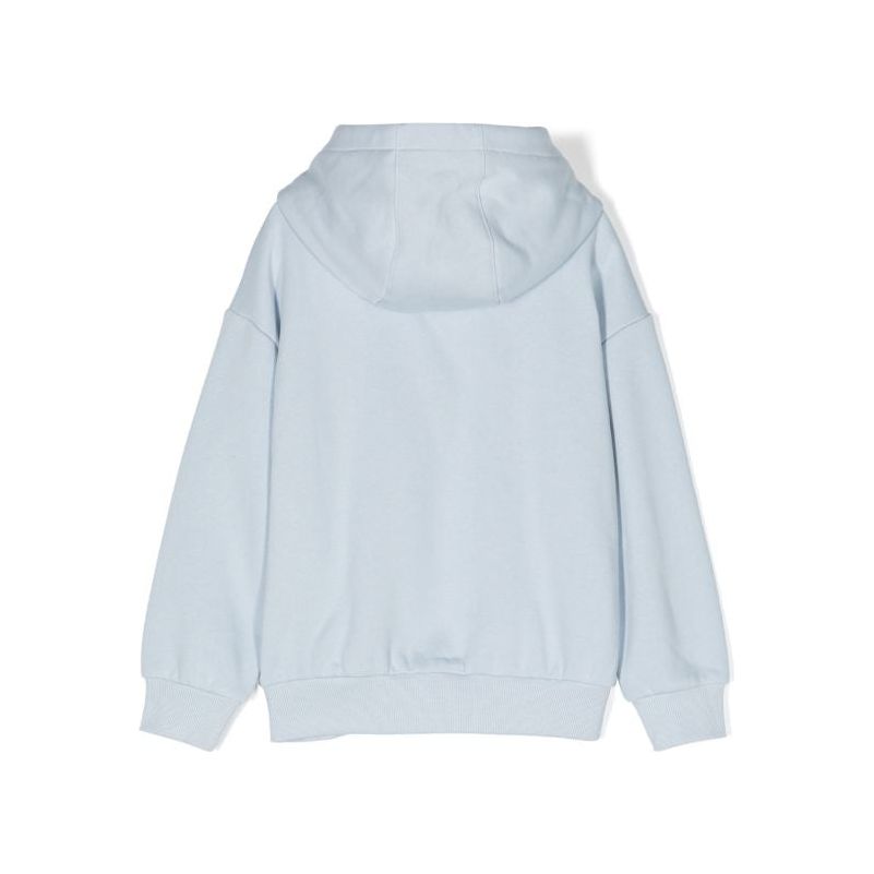 Logo Print Cotton Hoodie
