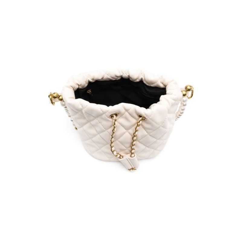 Diamond Quilted Bucket Bag