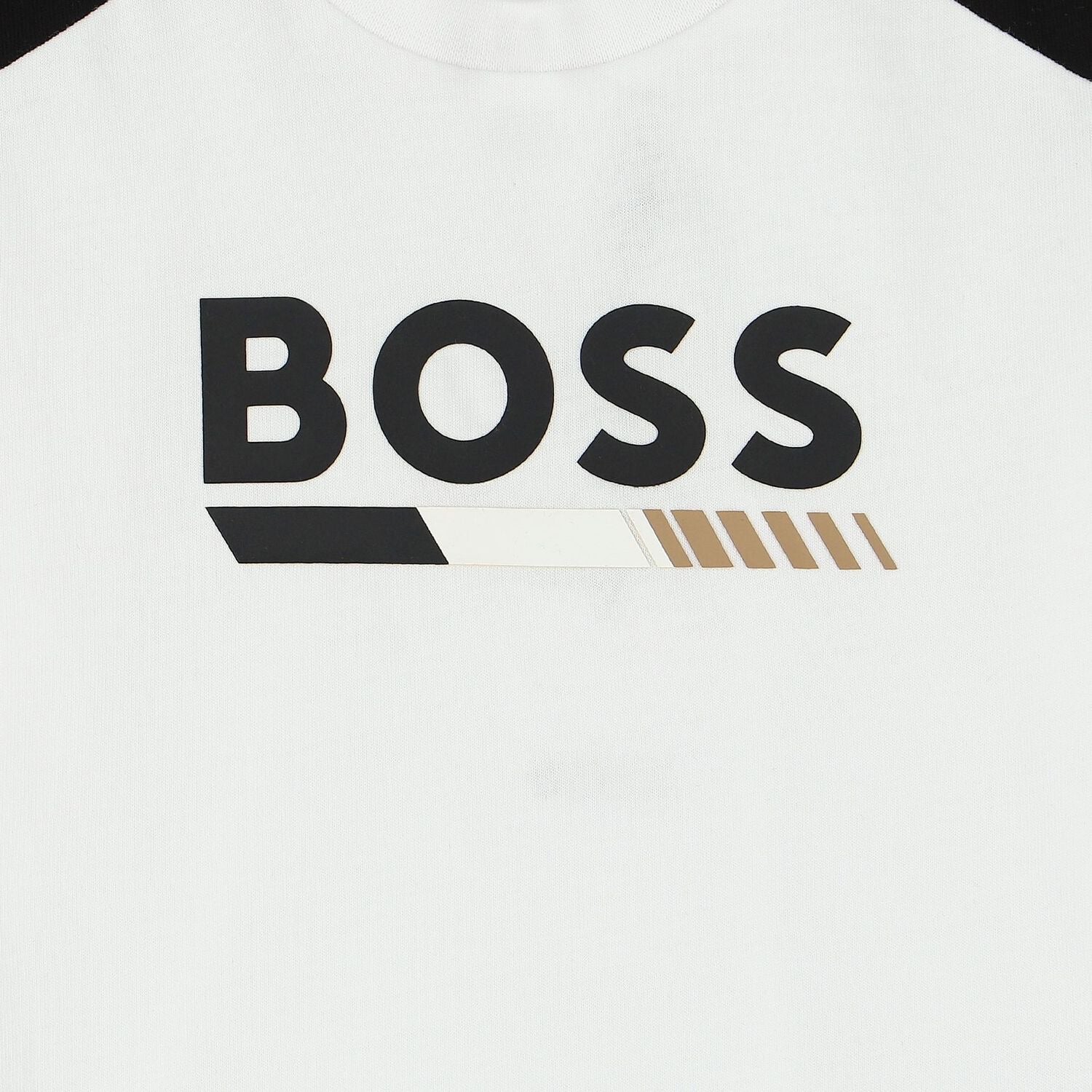 Logo Print Panelled T-Shirt