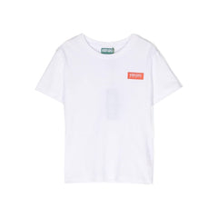 Logo Patch Cotton T-Shirt