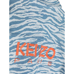 Tiger Print Denim Jacket