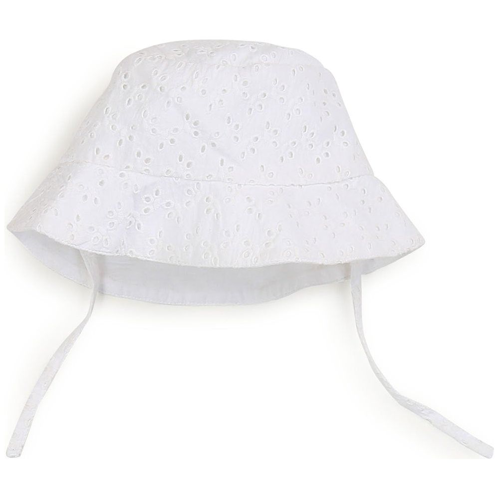 BROIDERIE ANGLAISE HAT
