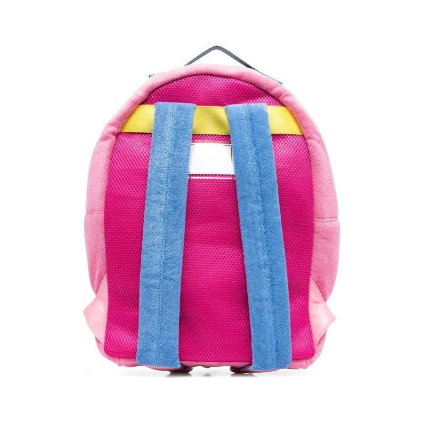 TERRY CLOTH EFFECT BACKPACK