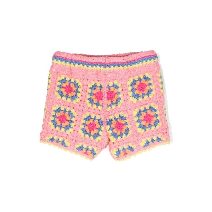 Multi Coloured Crotchet Shorts