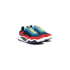 Colour Block Lace Up Sneakers