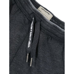 FADED EFFECT LOGO DRAWSTRING SHORTS