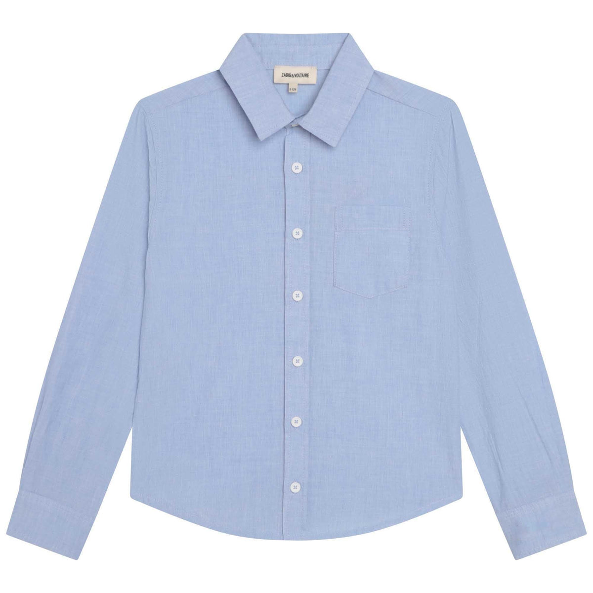 LOGO PRINTED COTTON SHIRT