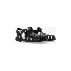 Logo Print Rubber Sandals