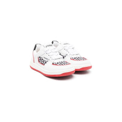 Logo Print Lace Up Sneakers
