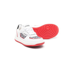 Logo Print Lace Up Sneakers