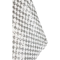 Check Pattern Sequin Dress