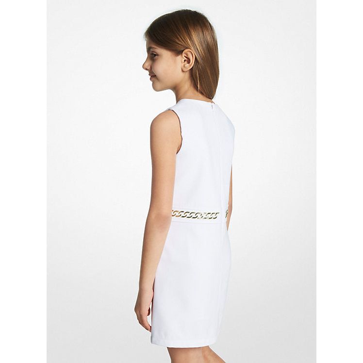 Sleeveless Crepe Dress