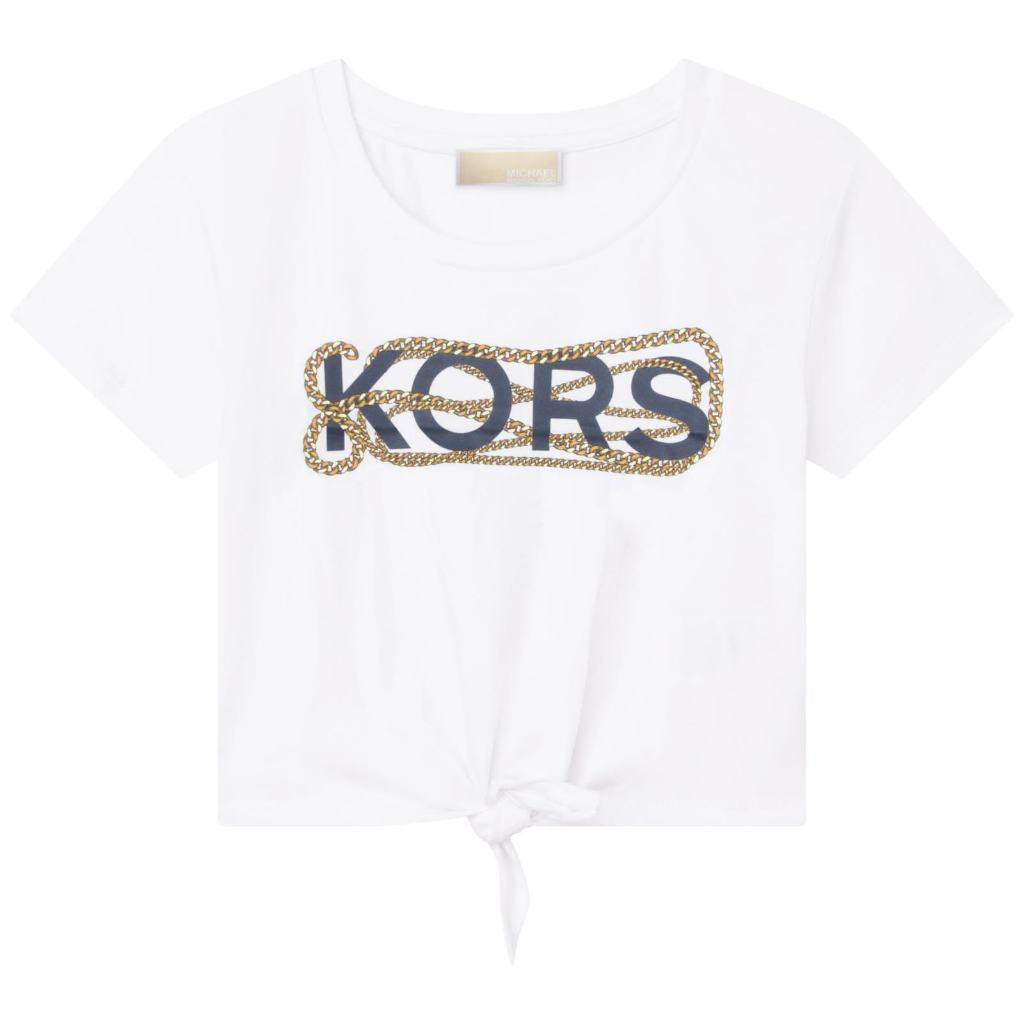 LOGO PRINT CROPPED T-SHIRT