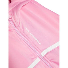 Logo Print Zip Up Hoodie