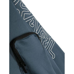 Raised Logo Zip Up Hoodie