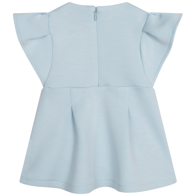 Jacquard Logo Short Sleeve Dress