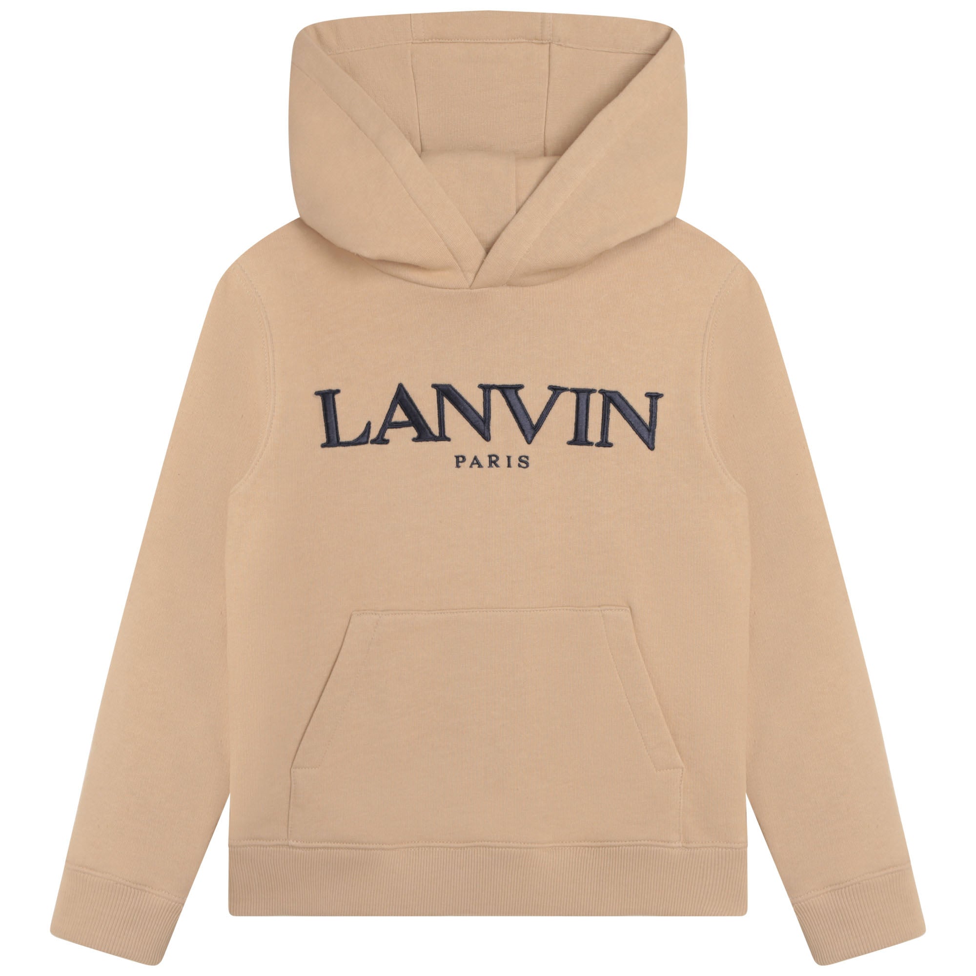 EMBROIDERY LOGO COTTON HOODIE