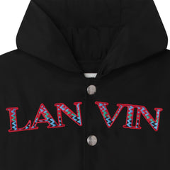 Logo Patch Bomber Jacket