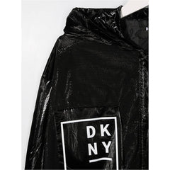 Patent Hooded Jacket