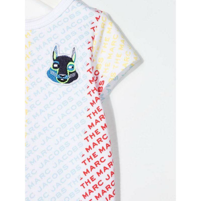 ALL OVER LOGO PRINT ONESIES