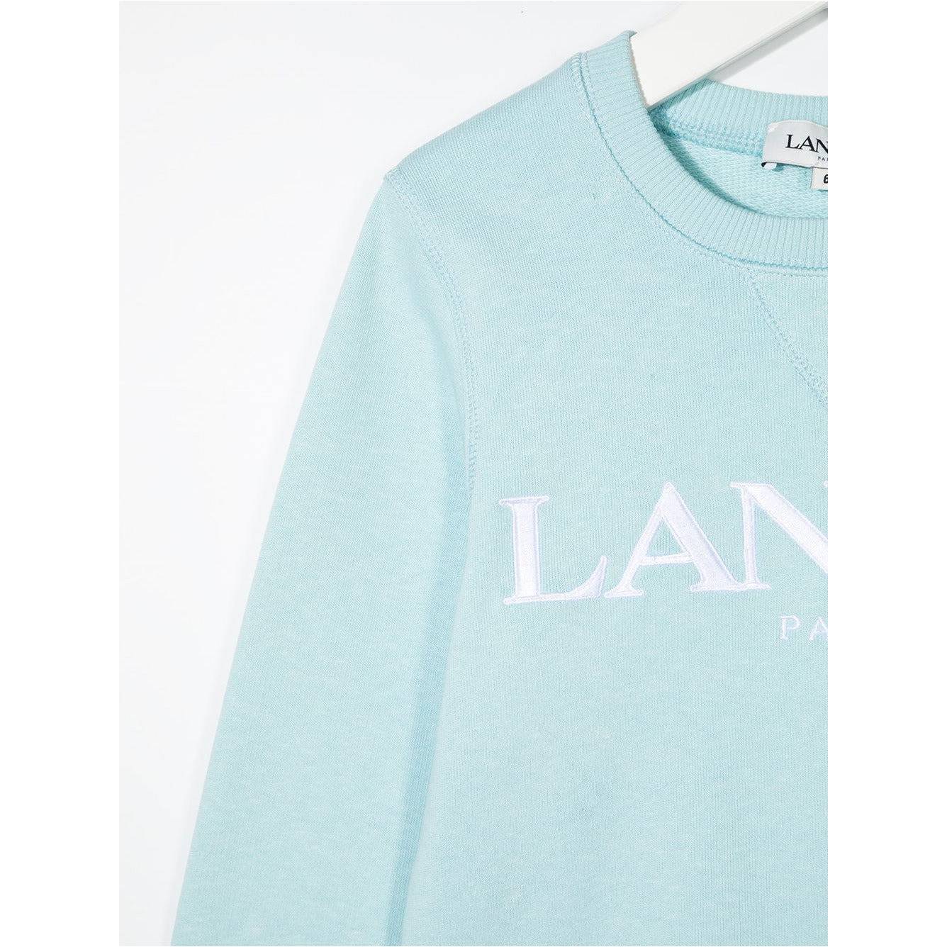 EMBROIDERED LOGO SWEATER