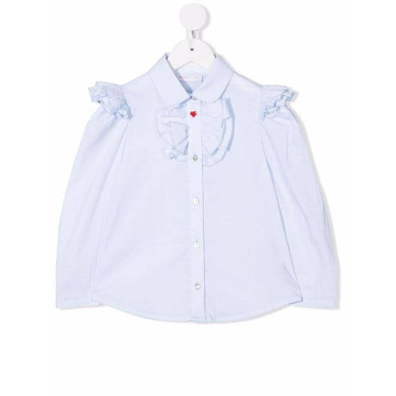 MONNALISA RUFFLE SHIRT