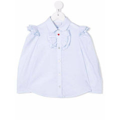 Smooth Poplin Ruffle Shirt